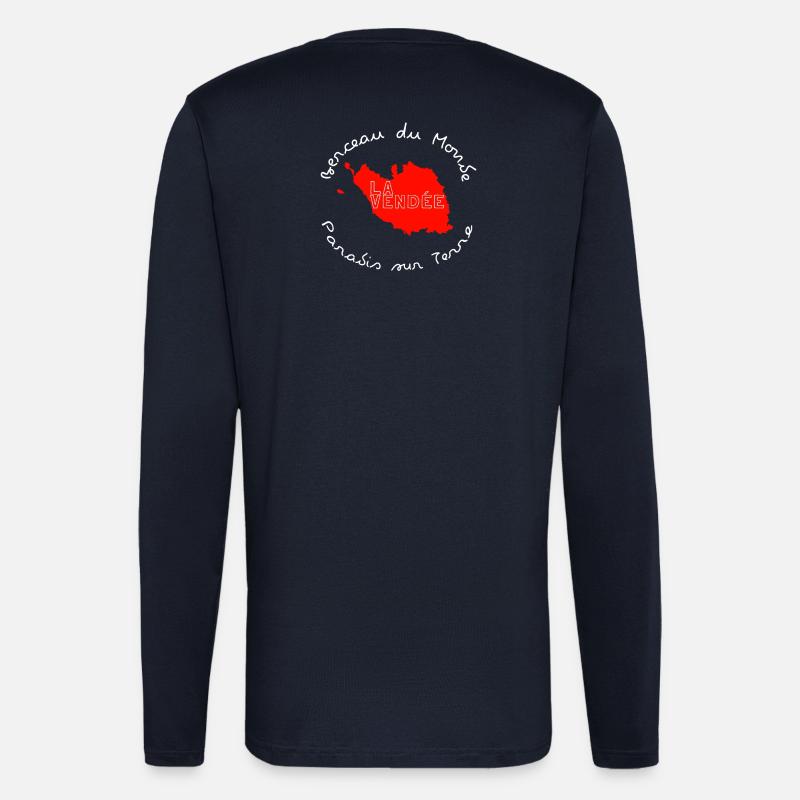 The Vendée Circular Card - Longsleeve - made by SPREAD - DARK NAVY