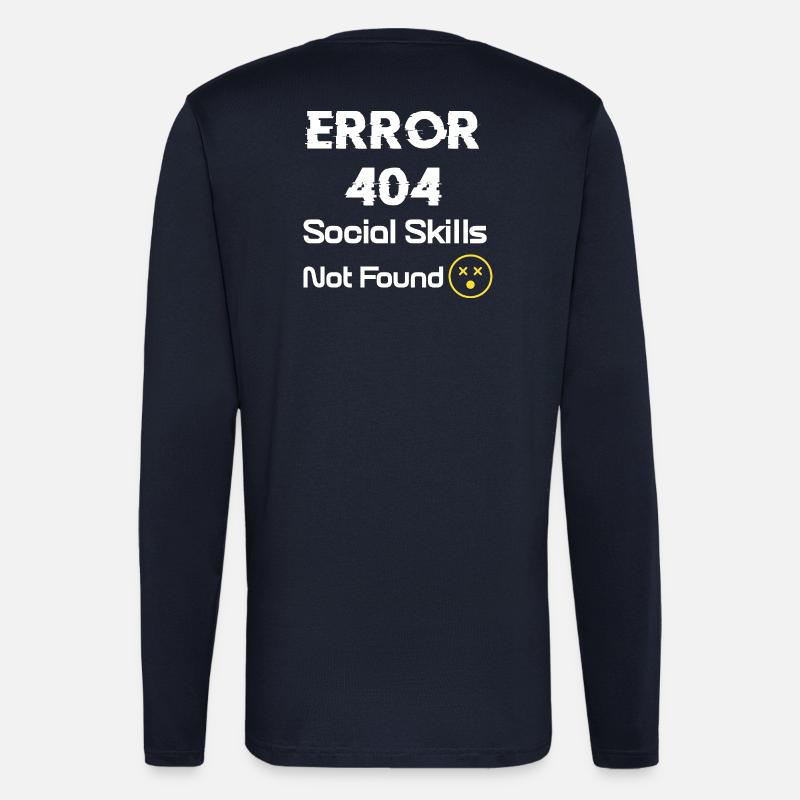 Sozialkompetenz - Langarmshirt - made by SPREAD  - DARK NAVY