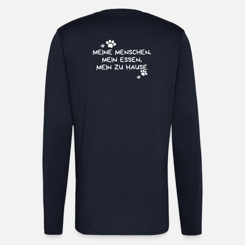 Haustier Witz - Langarmshirt - made by SPREAD - DARK NAVY