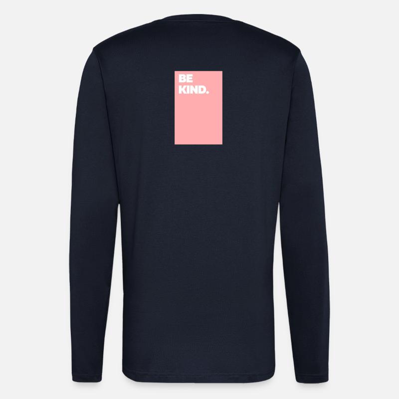 Be Kind - Langarmshirt - made by SPREAD  - DARK NAVY