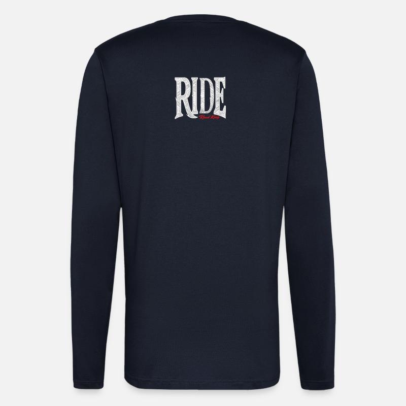 Ride Road King - Langarmshirt - made by SPREAD  - DARK NAVY