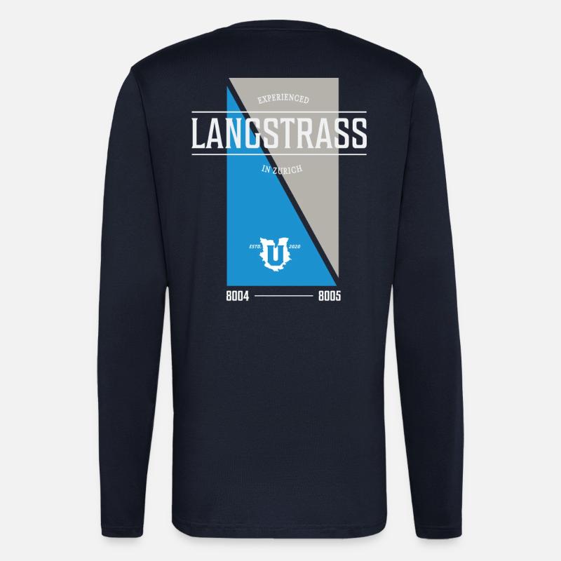 Langstrass Edition - Langarmshirt - made by SPREAD  - DARK NAVY