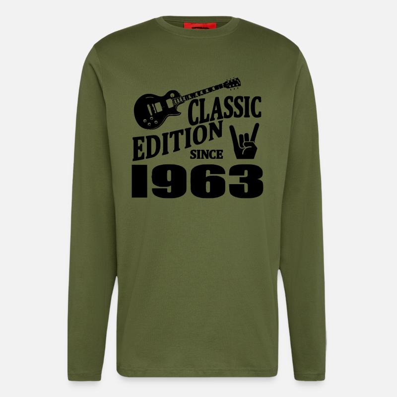 Classic edition since 1963 - Longsleeve - made by SPREAD  - MOSS GREEN