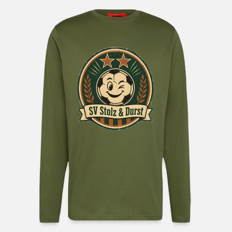 SV Stolz & Durst - Langarmshirt - made by SPREAD  - MOSS GREEN