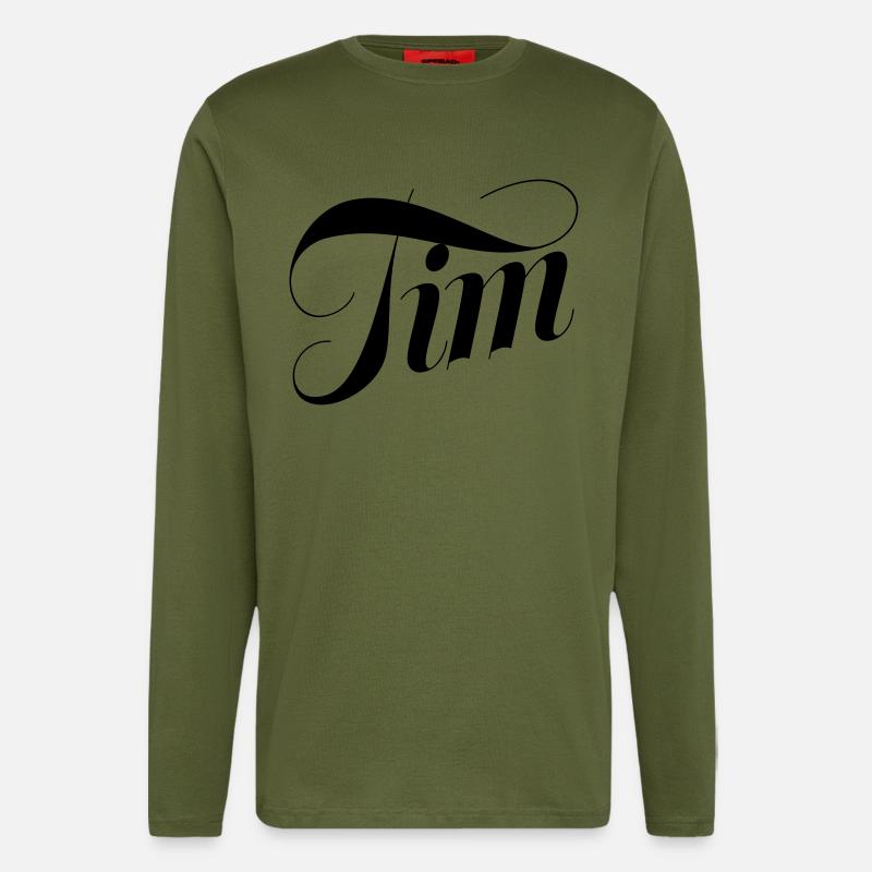 Tim - Longsleeve - made by SPREAD  - MOSS GREEN