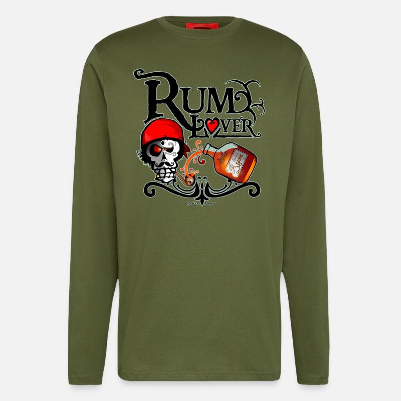 Rumliebhaber - Langarmshirt - made by SPREAD  - MOSS GREEN