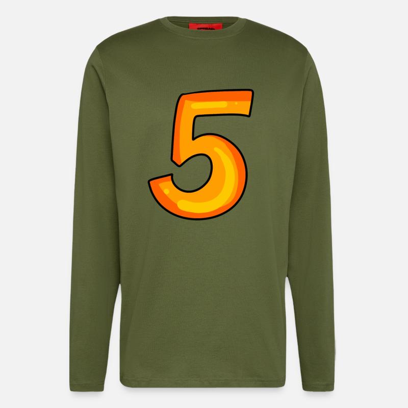 5 - Langarmshirt - made by SPREAD  - MOSS GREEN