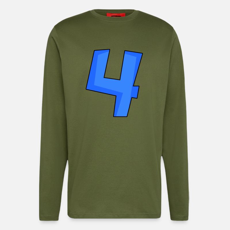 4 - Langarmshirt - made by SPREAD  - MOSS GREEN