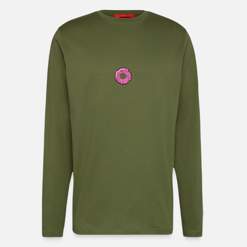 donut - Langarmshirt - made by SPREAD  - MOSS GREEN