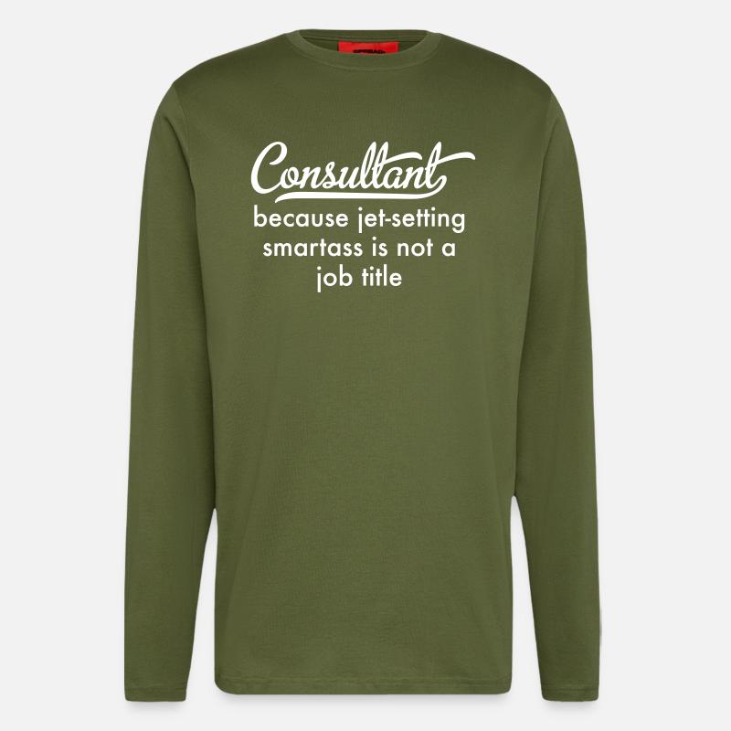 Berater - Langarmshirt - made by SPREAD - MOSS GREEN