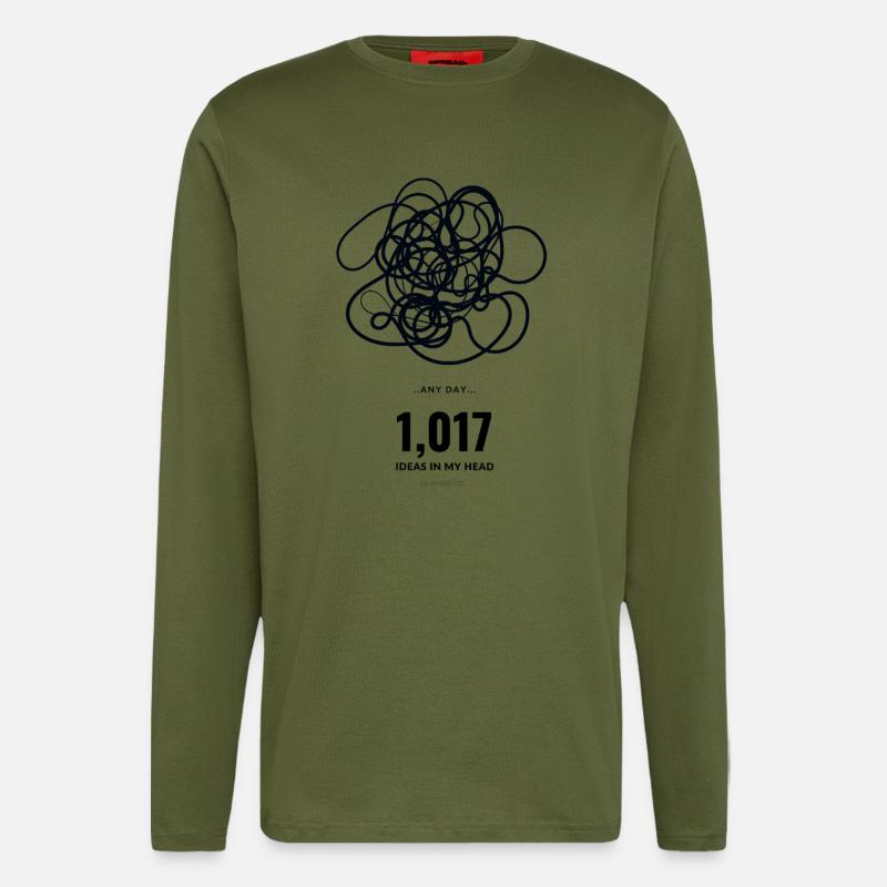 IDEAS - Longsleeve - made by SPREAD  - MOSS GREEN