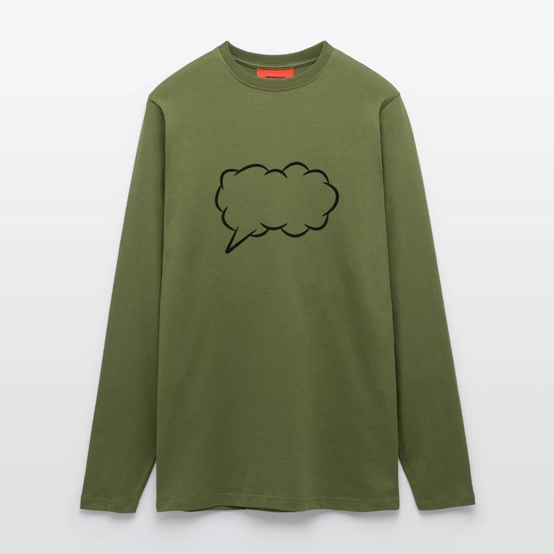 Speech bubble thought bubble Longsleeve - made by SPREAD 