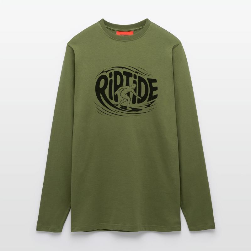 Riptide - Cool Surfer Logo Longsleeve - made by SPREAD 