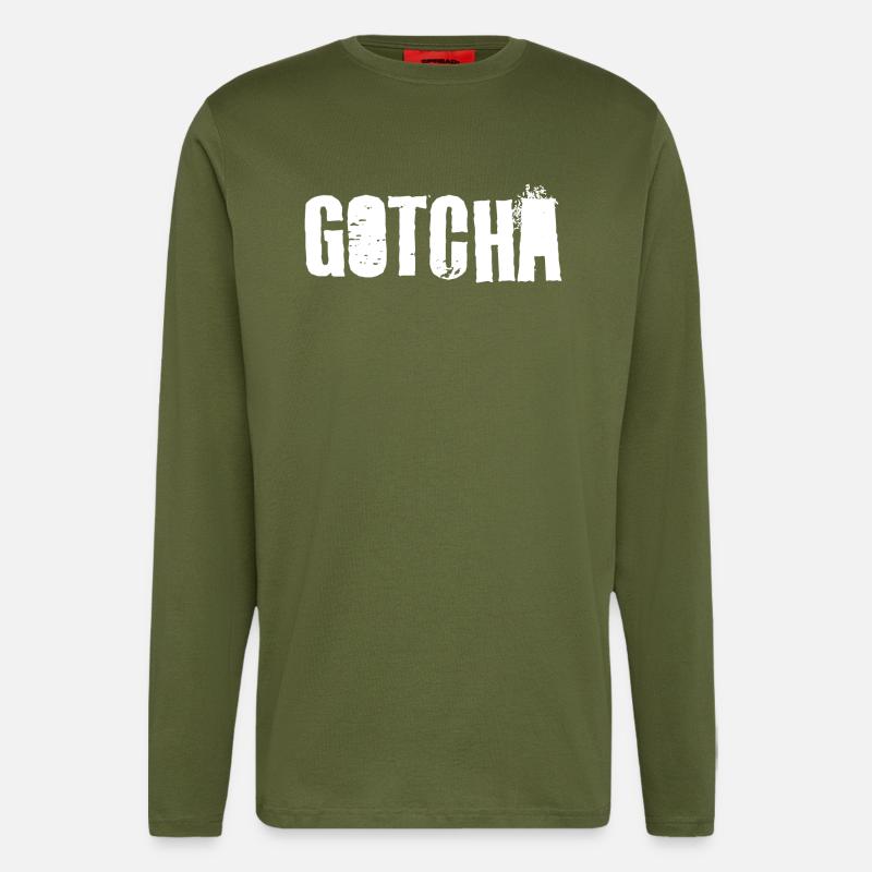 Gotcha - Langarmshirt - made by SPREAD  - MOSS GREEN