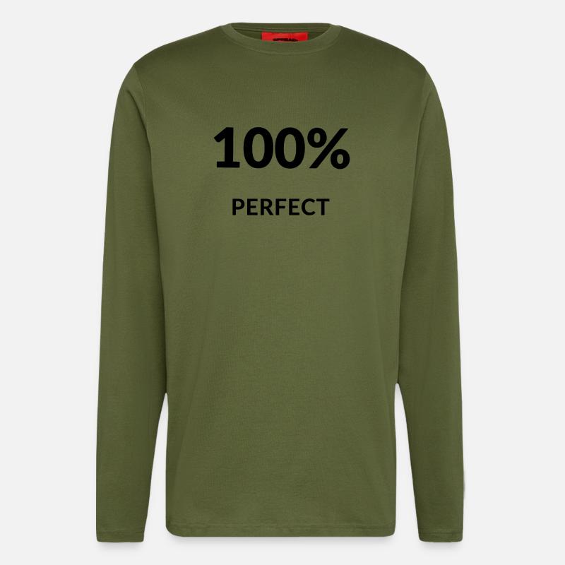 100 Prozent - Langarmshirt - made by SPREAD - MOSS GREEN