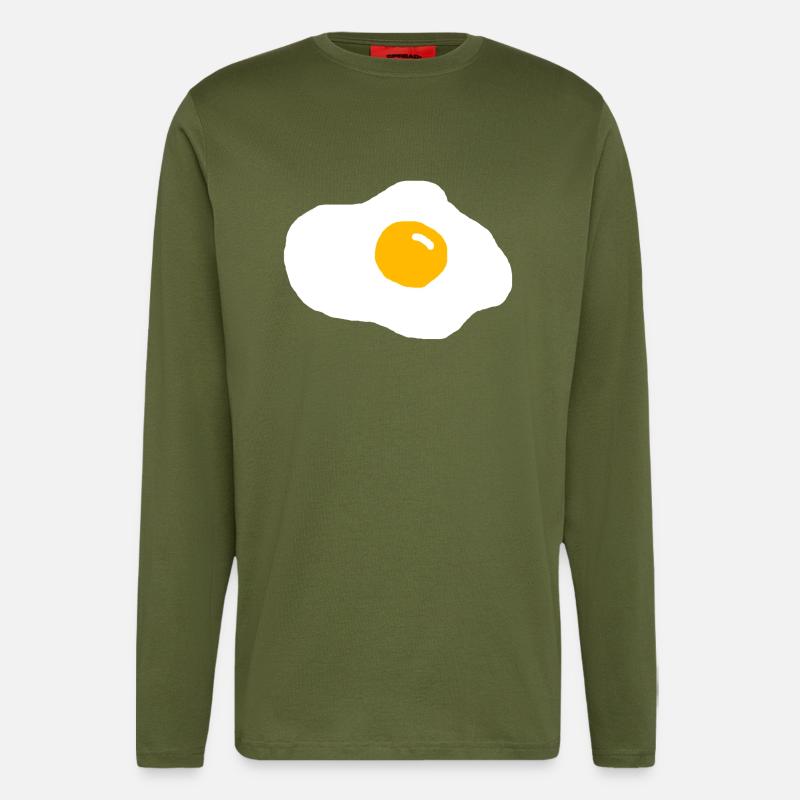 fried egg - Longsleeve - made by SPREAD  - MOSS GREEN