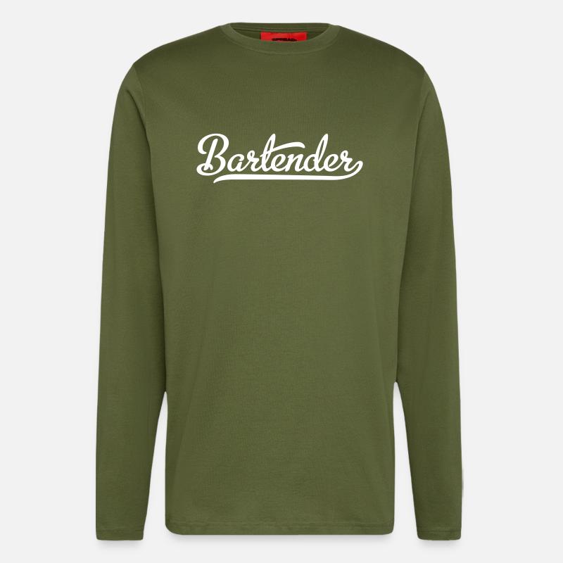 Bartender - Longsleeve - made by SPREAD  - MOSS GREEN
