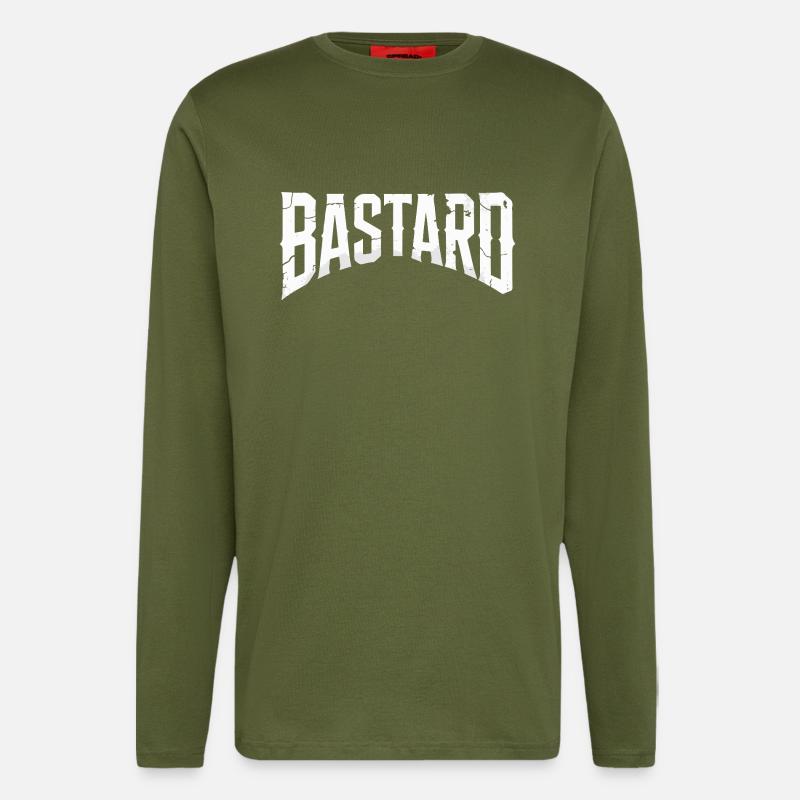 BASTARD - Langarmshirt - made by SPREAD  - MOSS GREEN