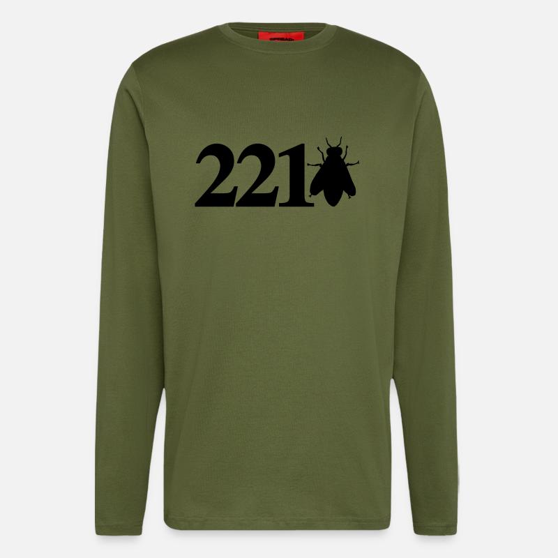 sherlock_221bee - Longsleeve - made by SPREAD  - MOSS GREEN