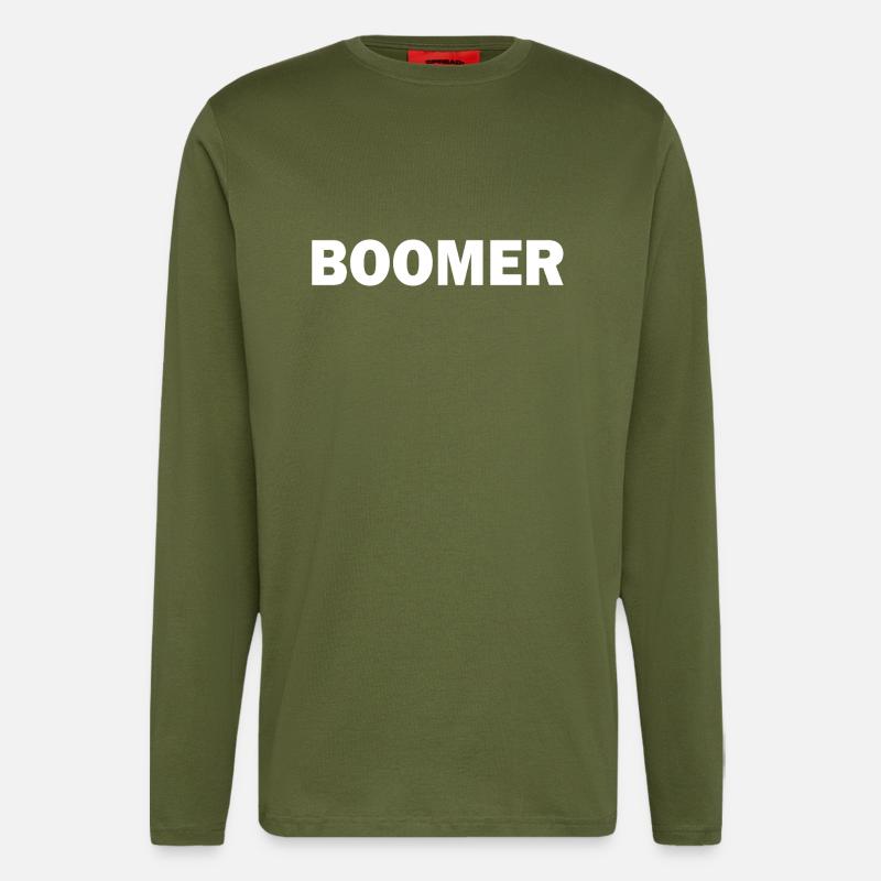 Boomer - Langarmshirt - made by SPREAD - MOSS GREEN