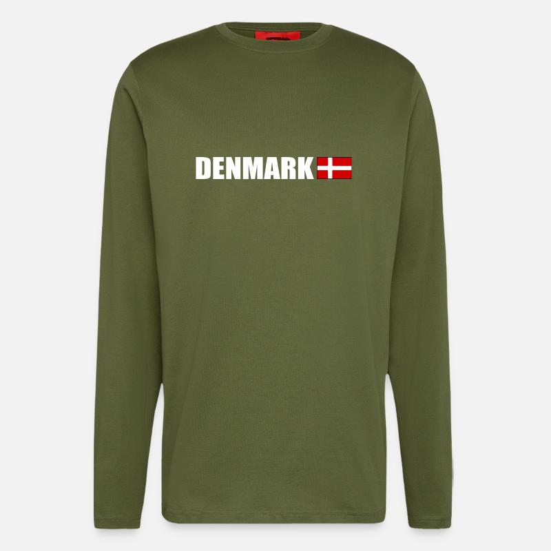 Denmark - Longsleeve - made by SPREAD  - MOSS GREEN