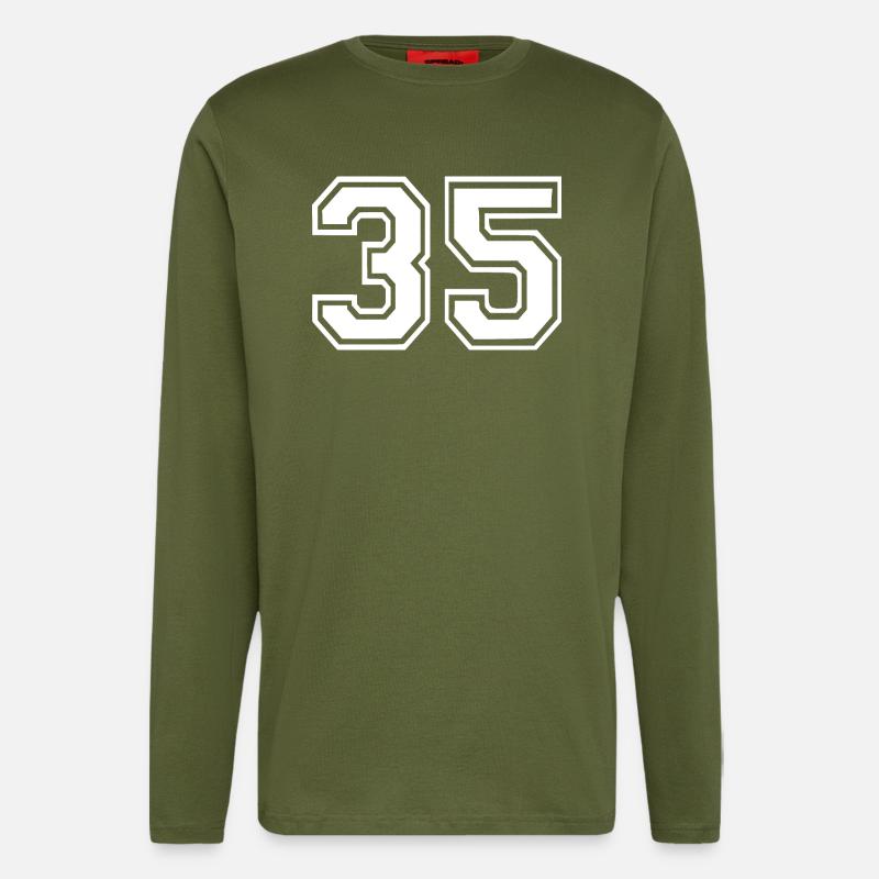 35 - Langarmshirt - made by SPREAD - MOSS GREEN