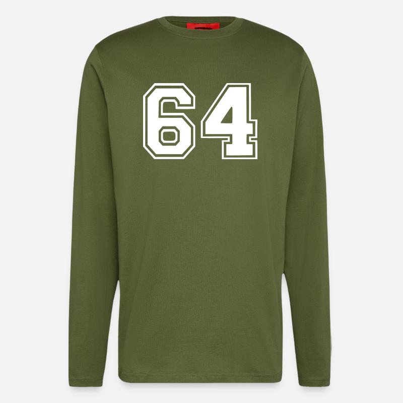 64 - Longsleeve - made by SPREAD  - MOSS GREEN