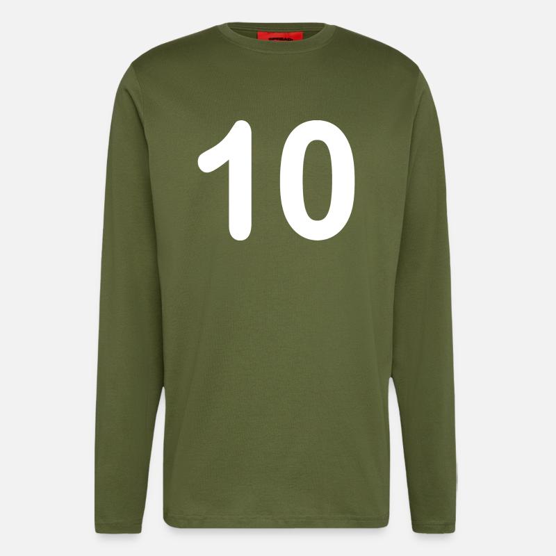 10 - Langarmshirt - made by SPREAD  - MOSS GREEN