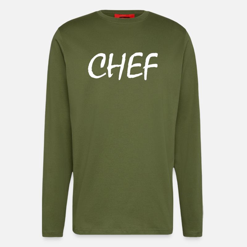 Chef - Langarmshirt - made by SPREAD - MOSS GREEN