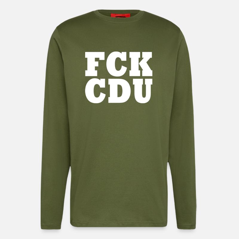 Cdu - Longsleeve - made by SPREAD  - MOSS GREEN