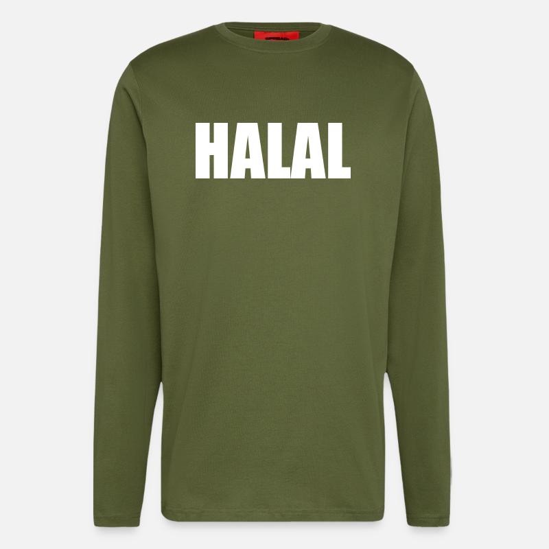 Halal - Longsleeve - made by SPREAD  - MOSS GREEN