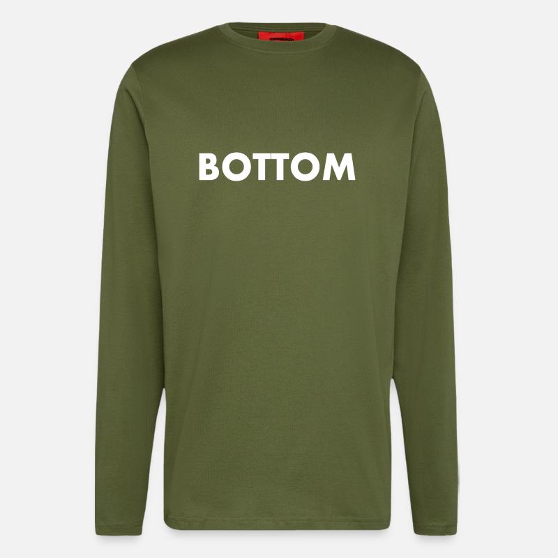 Bottom - Langarmshirt - made by SPREAD  - MOSS GREEN