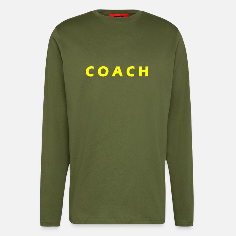 COACH - Longsleeve - made by SPREAD - MOSS GREEN