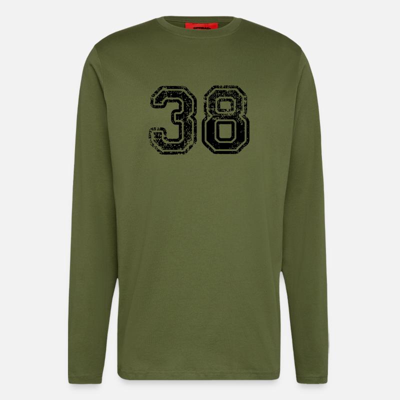 38 - Langarmshirt - made by SPREAD  - MOSS GREEN