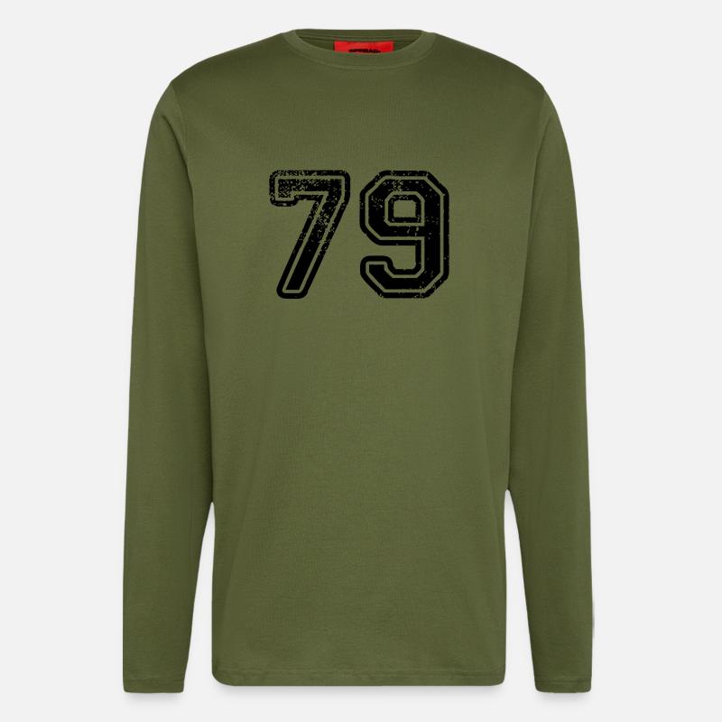 79 - Langarmshirt - made by SPREAD  - MOSS GREEN