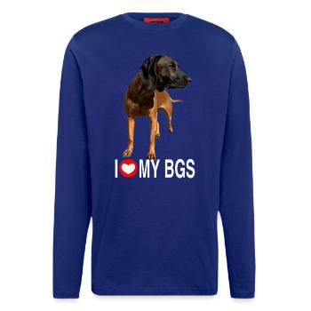 BAYERISCHER GEBIRGSHUND VANJA - Langarmshirt - made by SPREAD  - MOSS GREEN - Vorne