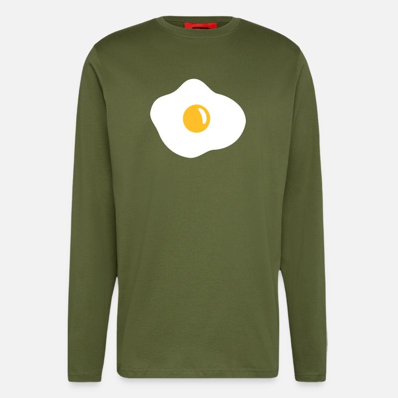 Spiegelei - Ei - Langarmshirt - made by SPREAD - MOSS GREEN