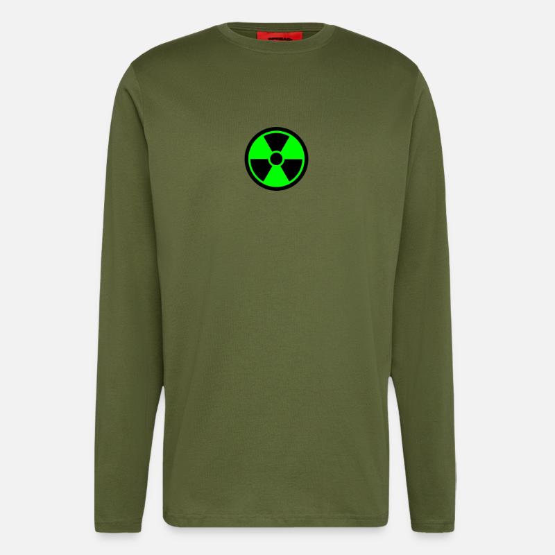 Radioactive - Longsleeve - made by SPREAD  - MOSS GREEN
