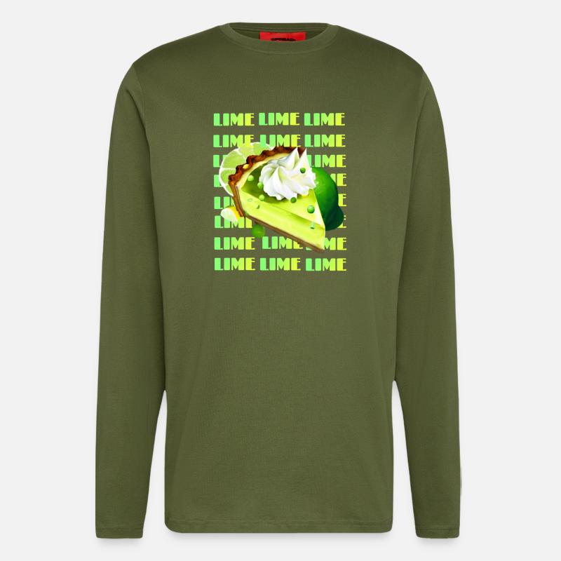Key Lime Pie - Longsleeve - made by SPREAD  - MOSS GREEN