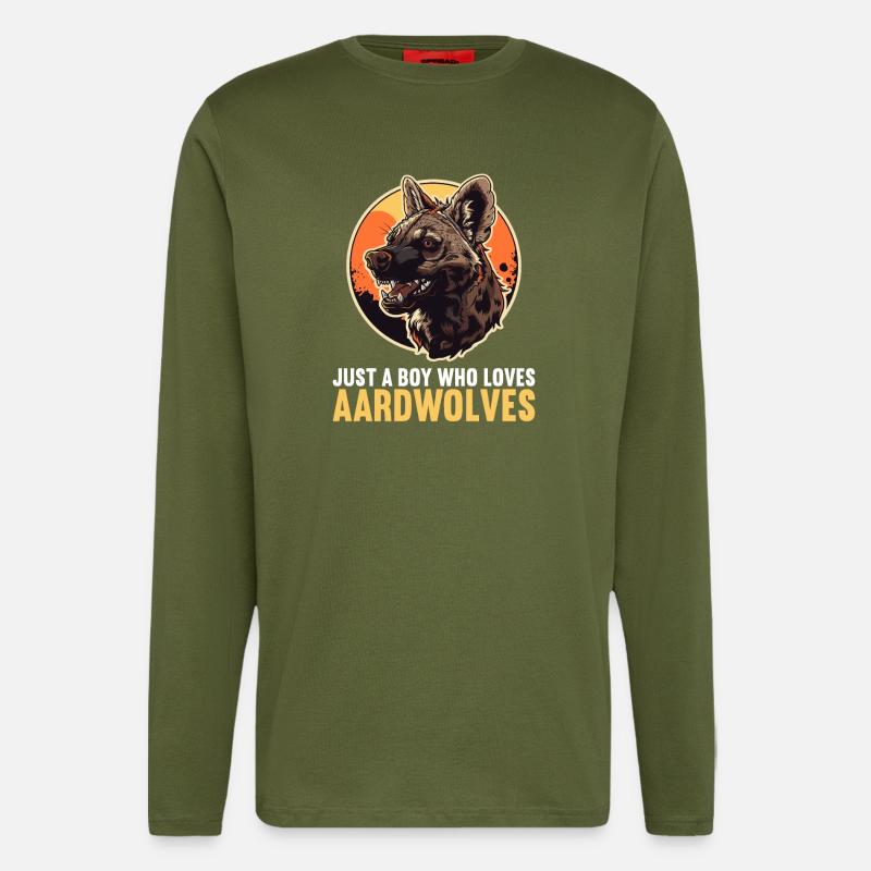 Erdwölfe Erdwolf - Langarmshirt - made by SPREAD  - MOSS GREEN