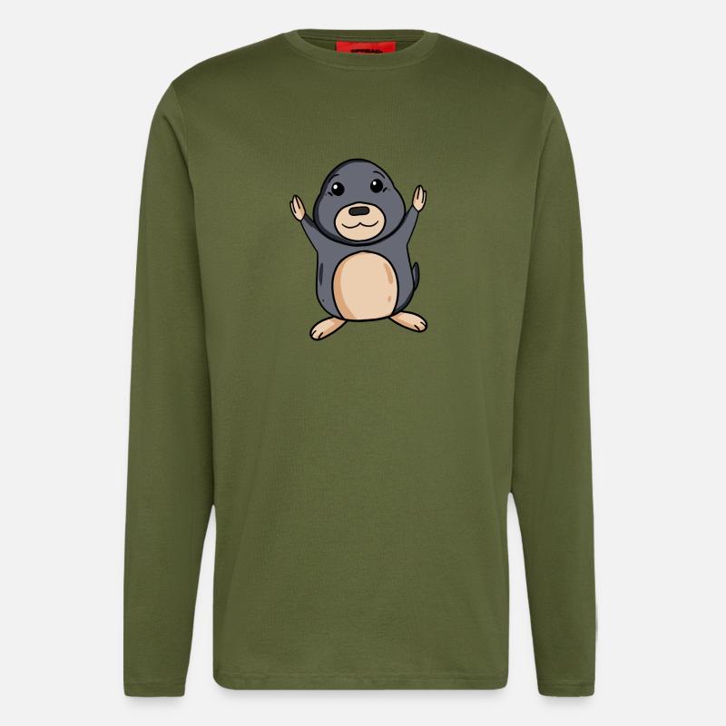 Mole - Longsleeve - made by SPREAD  - MOSS GREEN