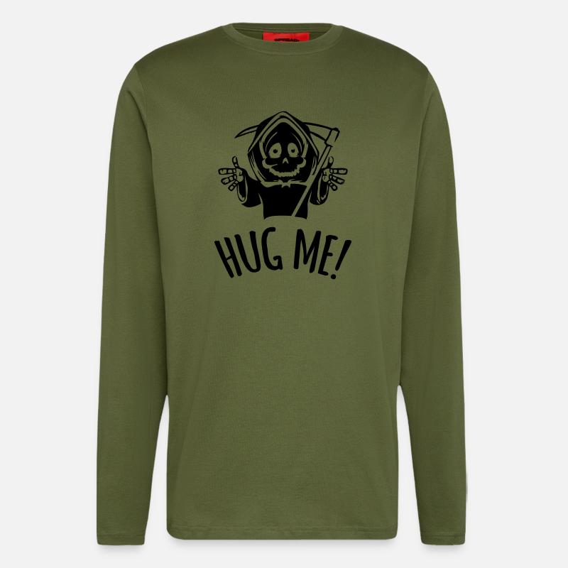 littledeath_dark - Longsleeve - made by SPREAD  - MOSS GREEN