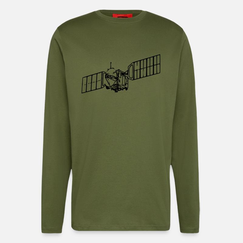 Satellite - Longsleeve - made by SPREAD  - MOSS GREEN