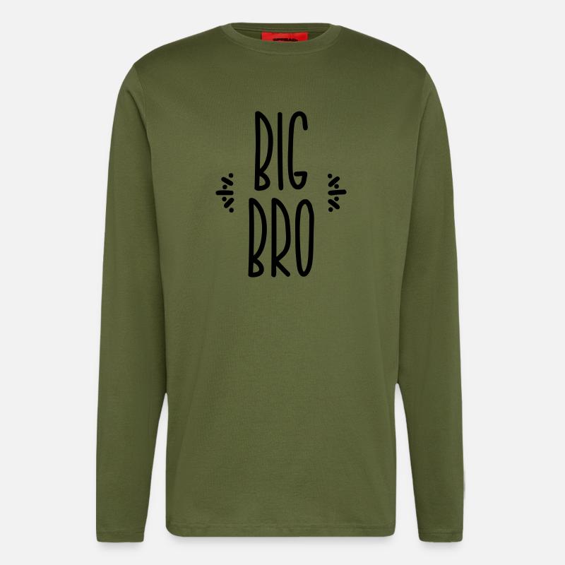 big bro - Langarmshirt - made by SPREAD  - MOSS GREEN