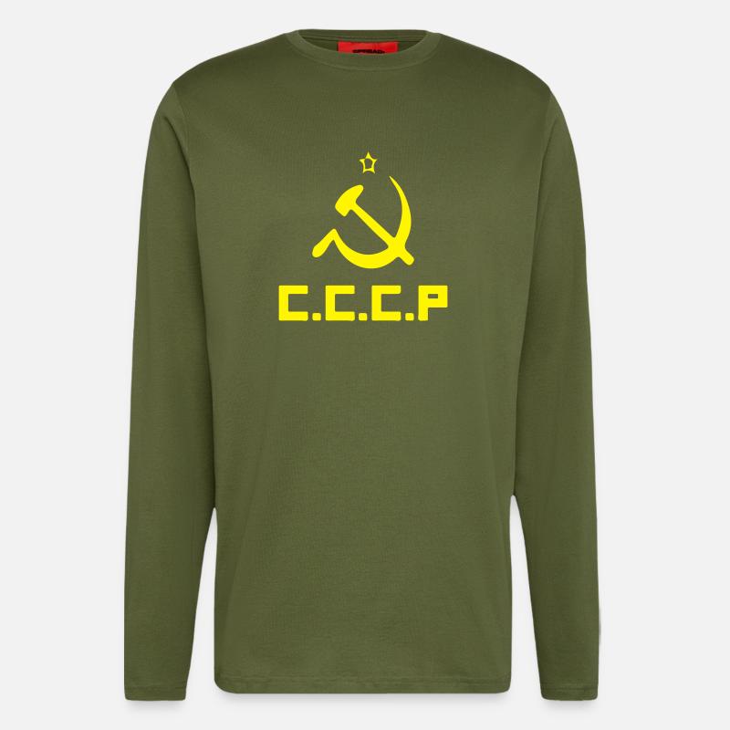sovietunioncccp - Langarmshirt - made by SPREAD  - MOSS GREEN