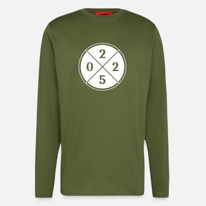2025 Jahr - Langarmshirt - made by SPREAD  - MOSS GREEN