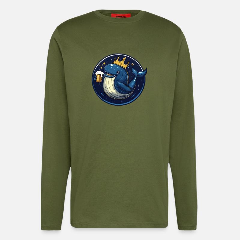 Wal Bier - Langarmshirt - made by SPREAD  - MOSS GREEN