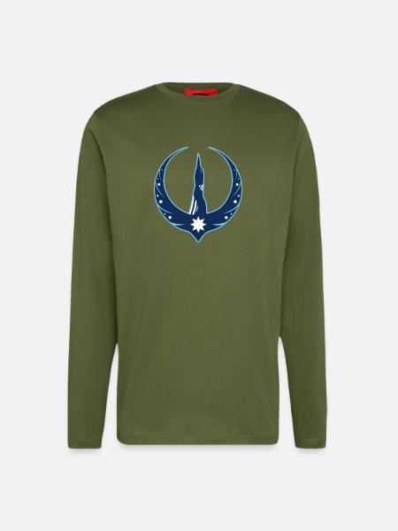 Minnesota Rebellion Loon - Longsleeve - made by SPREAD  - MOSS GREEN