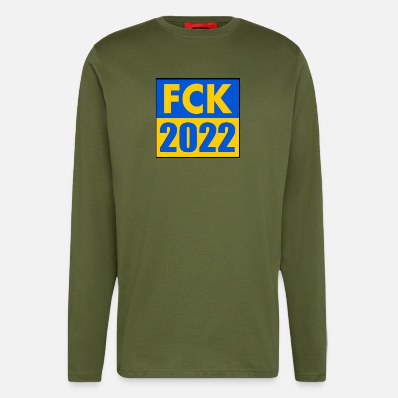 Fck 2022 - Langarmshirt - made by SPREAD  - MOSS GREEN