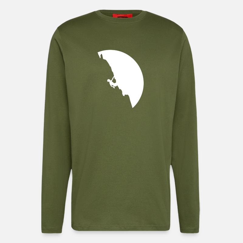 Kletterer - Langarmshirt - made by SPREAD  - MOSS GREEN